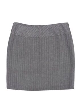 MICHAEL Michael Kors Fall Winter Pencil Skirt Herringbone Print Knee Length